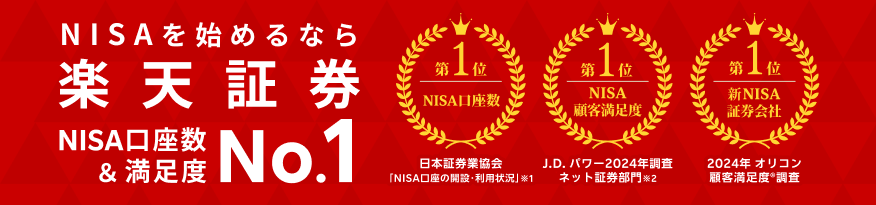 新NISA楽天証券の特徴